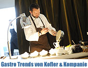 Gastro-Event von Kofler & Kompanie: Grüne Shakes, brasilianische Snacks und keine Teller - ein Ausblick auf die kulinarischen Trends von morgen (©Foto. Brauer Pictures)